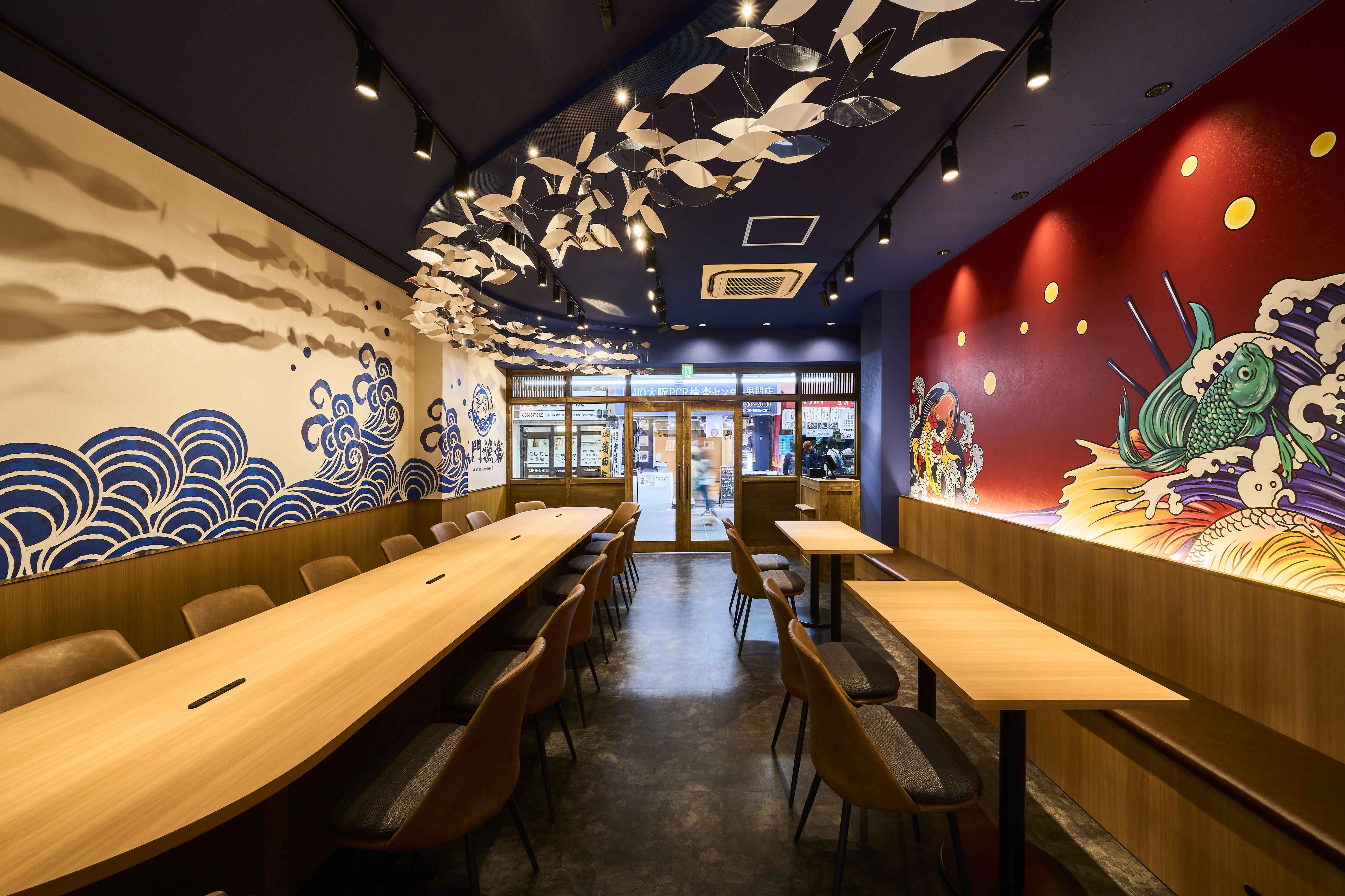 小さな居酒屋のおしゃれな内装事例